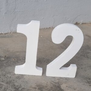 Table Numbers